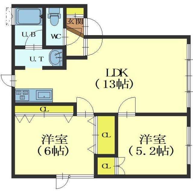 間取り図 maison HORI