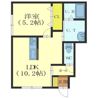 間取図 Avenue千歳