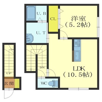 間取図 Avenue千歳