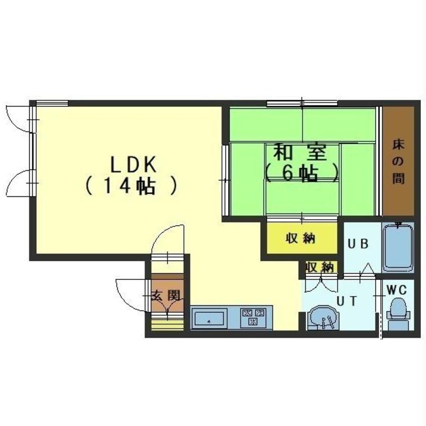 間取図 フラワーBOX