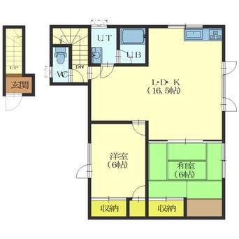 間取図 昭和2丁目27番1棟2戸