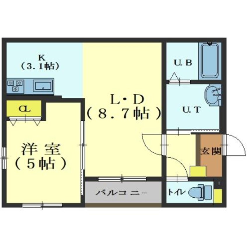 間取図 （仮）柏木町30番　新築マンション