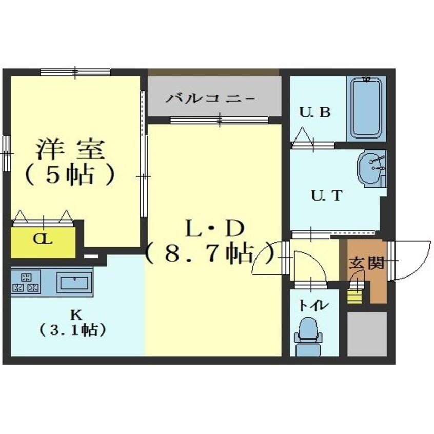 間取図 （仮）柏木町30番　新築マンション