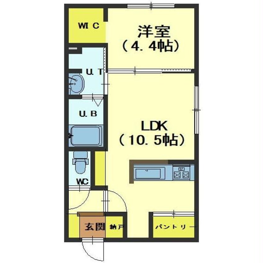 間取図 norfino Couleur