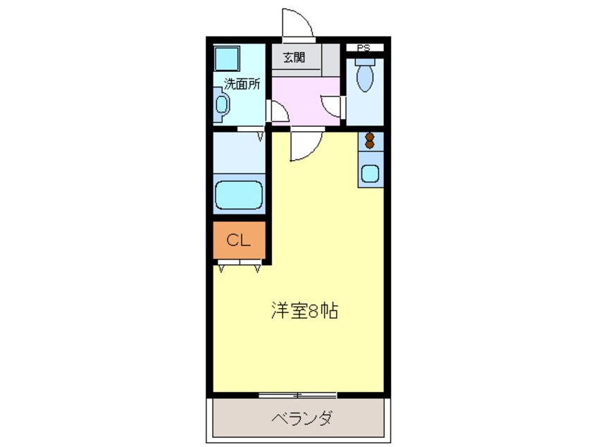 間取図 名鉄津島線･尾西線（須ケ口-弥富）/甚目寺駅 徒歩6分 4階 築22年