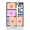 東海道本線/稲沢駅 徒歩9分 1階 築34年 3DKの間取り