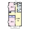 名鉄津島線･尾西線（須ケ口-弥富）/津島駅 バス:10分:停歩6分 2階 築32年 2LDKの間取り