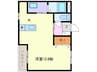 名鉄津島線･尾西線（須ケ口-弥富）/七宝駅 徒歩5分 2階 築22年 1Kの間取り