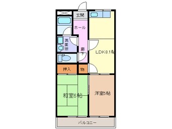 間取図 名古屋市営地下鉄東山線/中村公園駅 バス8分新大正橋西下車:停歩3分 3階 築32年