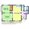 名鉄津島線･尾西線（須ケ口-弥富）/甚目寺駅 徒歩25分 4階 築37年 2LDKの間取り