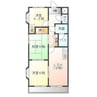 三交バス（名古屋付近）/東平島 徒歩3分 3階 築28年 3LDKの間取り