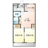 名鉄津島線･尾西線（須ケ口-弥富）/甚目寺駅 徒歩22分 2階 築26年 2LDKの間取り