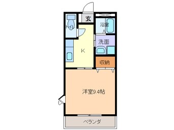 間取図 名鉄津島線･尾西線（須ケ口-弥富）/津島駅 徒歩20分 2階 築21年