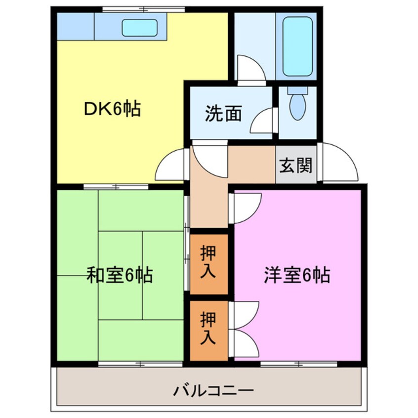 間取図 (上記以外の)名鉄バス/長牧 徒歩7分 1階 築31年