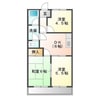 関西本線（東海）/蟹江駅 徒歩17分 3階 築30年 3DKの間取り