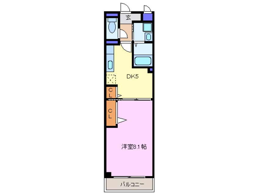 間取図 名古屋市営地下鉄東山線/中村公園駅 バス16分西条下車:停歩4分 2階 築23年