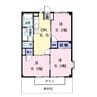 名鉄津島線･尾西線（須ケ口-弥富）/木田駅 徒歩8分 1階 築29年 3DKの間取り