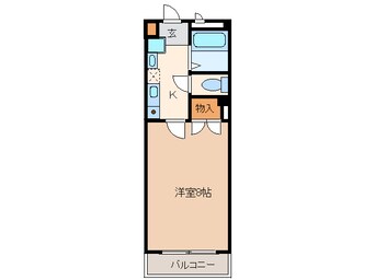 間取図 名古屋市営地下鉄東山線/中村公園駅 バス11分大正橋西下車:停歩3分 2階 築22年