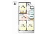 名鉄津島線･尾西線（須ケ口-弥富）/五ノ三駅 徒歩13分 2階 築23年 3DKの間取り