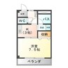 東海道本線/枇杷島駅 徒歩3分 2階 築27年 1Kの間取り