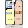 名鉄津島線･尾西線（須ケ口-弥富）/津島駅 徒歩15分 2階 築24年 2LDKの間取り