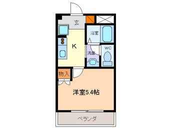 間取図 名鉄津島線･尾西線（須ケ口-弥富）/木田駅 徒歩10分 2階 築20年