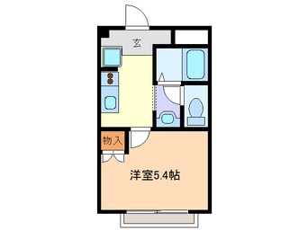 間取図 名鉄津島線･尾西線（須ケ口-弥富）/木田駅 徒歩10分 2階 築20年