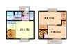 名古屋市営地下鉄東山線/岩塚駅 バス:8分:停歩8分 1階 築21年 2LDKの間取り
