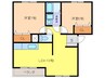 名鉄津島線･尾西線（須ケ口-弥富）/日比野駅 徒歩4分 2階 築24年 2LDKの間取り