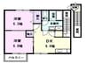 東海交通事業城北線/尾張星の宮駅 徒歩4分 2階 築26年 2DKの間取り