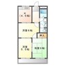 関西本線（東海）/弥富駅 徒歩19分 2階 築34年 3Kの間取り