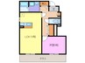 (上記以外の)名古屋市バス/西条 徒歩10分 1階 築20年 1LDKの間取り
