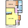 名鉄津島線･尾西線（須ケ口-弥富）/甚目寺駅 徒歩15分 1階 築19年 1LDKの間取り