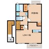 東海交通事業城北線/尾張星の宮駅 徒歩4分 2階 築17年 1LDKの間取り