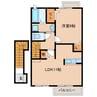東海交通事業城北線/尾張星の宮駅 徒歩4分 2階 築17年 1LDKの間取り
