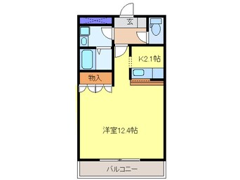 間取図 名鉄犬山線/上小田井駅 徒歩35分 1階 築18年