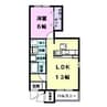 名鉄名古屋本線/新清洲駅 徒歩12分 1階 築17年 1LDKの間取り