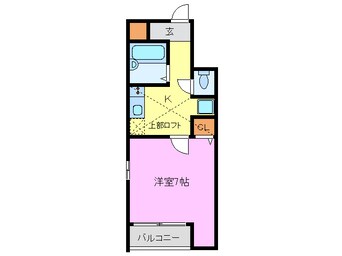 間取図 名古屋市営地下鉄東山線/中村公園駅 バス15分大治役場前下車:停歩11分 1階 築19年