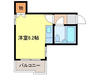 間取図 名鉄名古屋本線/新清洲駅 徒歩9分 2階 築34年