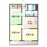 名鉄津島線･尾西線（須ケ口-弥富）/甚目寺駅 徒歩27分 2階 築35年 3DKの間取り