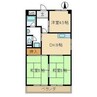 名鉄津島線･尾西線（須ケ口-弥富）/甚目寺駅 徒歩10分 3階 築40年 3DKの間取り