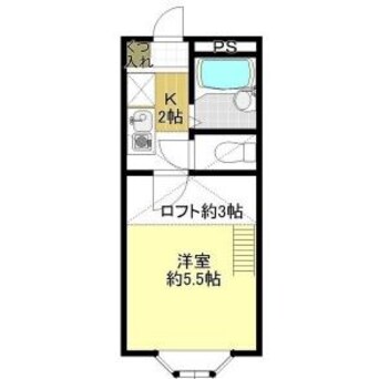 間取図 東海道本線/枇杷島駅 徒歩4分 1階 築31年