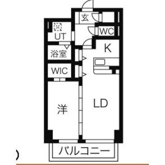 間取図 名鉄名古屋本線/二ツ杁駅 徒歩3分 8階 築17年