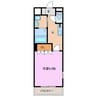 名鉄津島線･尾西線（須ケ口-弥富）/藤浪駅 徒歩7分 2階 築17年 1Kの間取り
