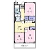 関西本線（東海）/弥富駅 徒歩7分 1階 築25年 3DKの間取り