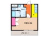 名鉄津島線･尾西線（須ケ口-弥富）/佐屋駅 徒歩5分 1階 築17年 1Kの間取り