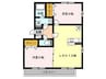 関西本線（東海）/永和駅 徒歩22分 1階 築16年 2LDKの間取り