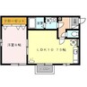 近鉄名古屋線/近鉄蟹江駅 徒歩5分 1階 築22年 1LDKの間取り