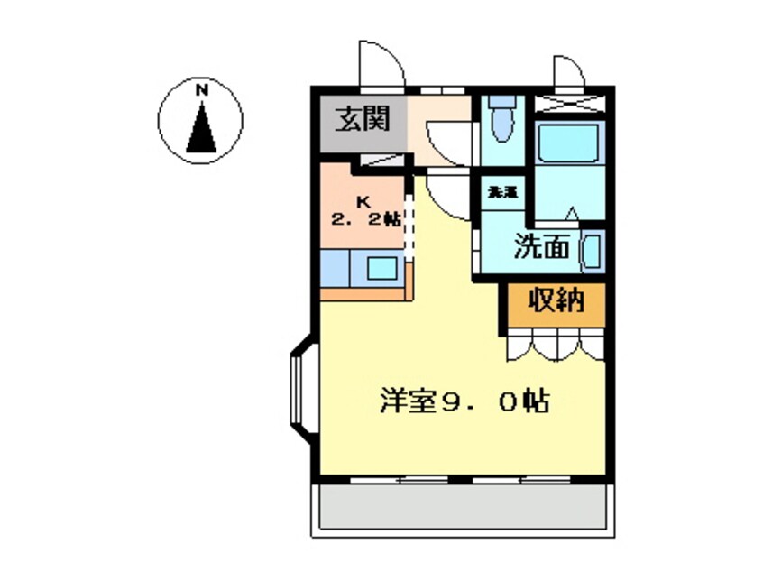 間取図 名鉄津島線･尾西線（須ケ口-弥富）/青塚駅 徒歩16分 2階 築15年