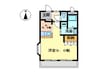 名鉄津島線･尾西線（須ケ口-弥富）/青塚駅 徒歩16分 2階 築15年 1Kの間取り